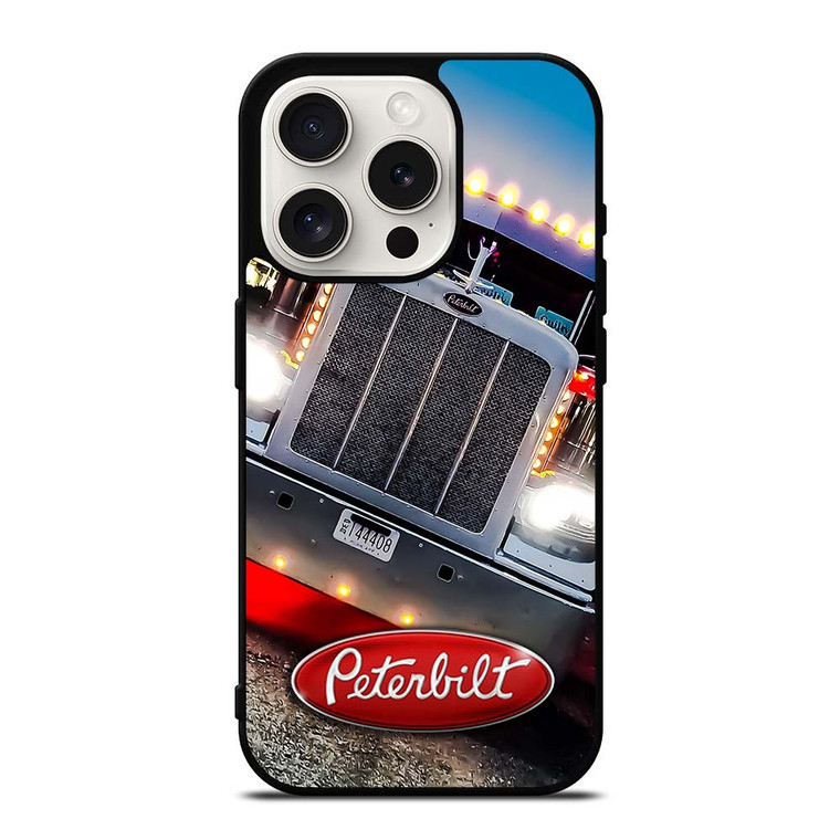 PETERBILT TRUCK FRONT iPhone 15 Pro Case Cover PETERBILT TRUCK FRONT iPhone 15 Pro Case Cover