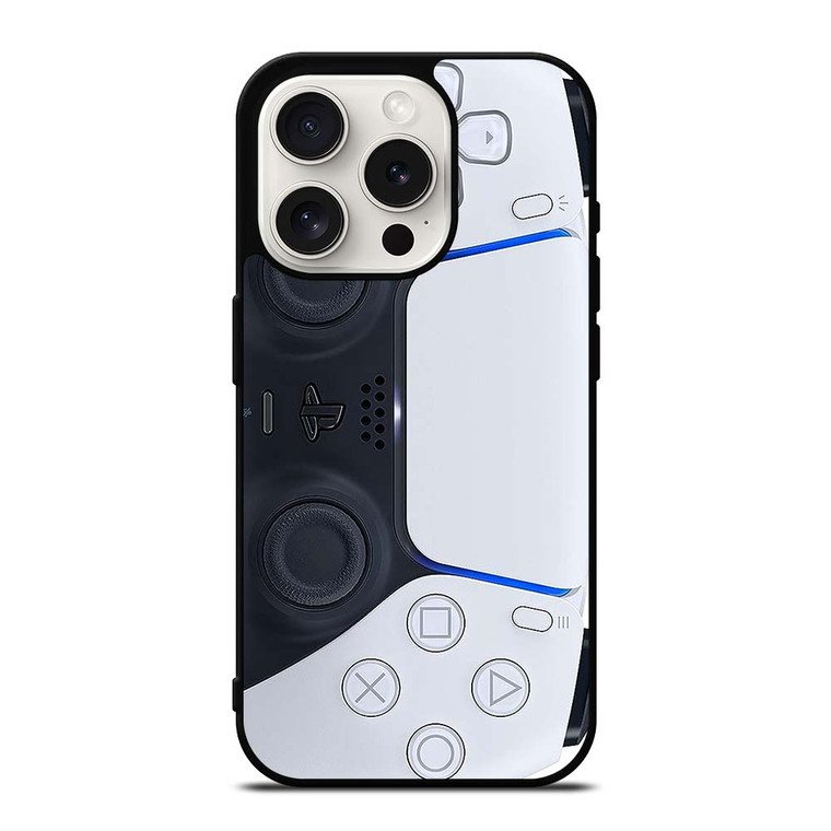 PS5 CONTROLLER PLAY STATION 5 DUAL SENSE WHITE iPhone 15 Pro Case Cover