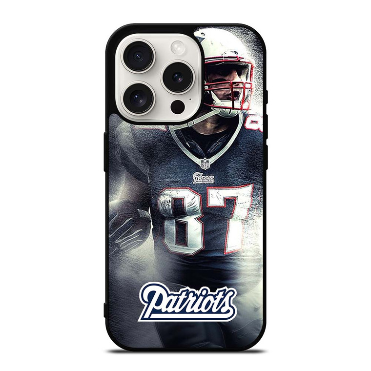 ROB GRONKOWSKI NEW ENGLAND PATRIOTS 2 iPhone 15 Pro Case Cover