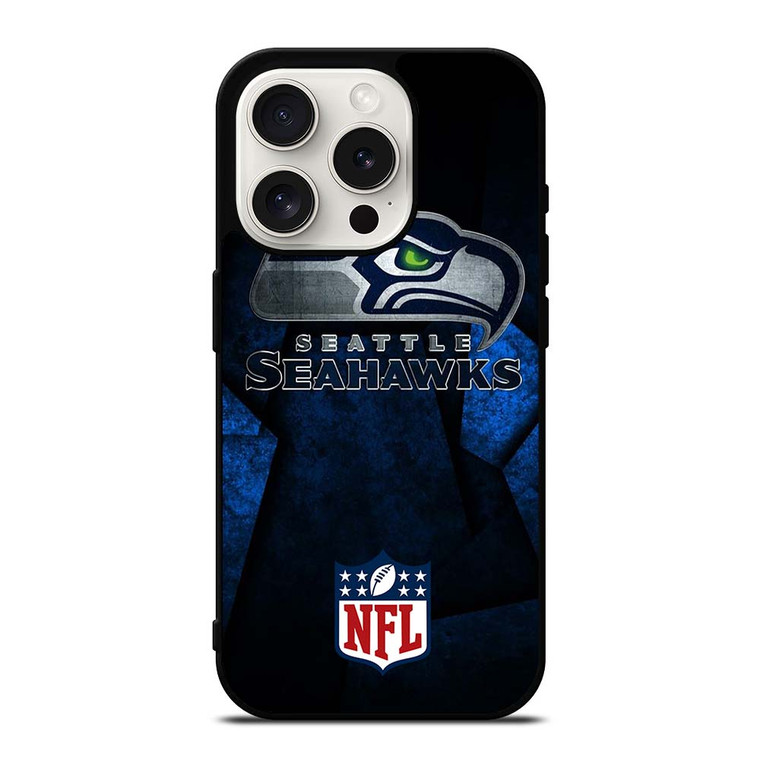 SEATTLE SEAHAWKS NFL iPhone 15 Pro Case Cover