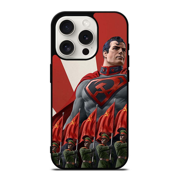 SUPERMAN RED SON DC COMICS iPhone 15 Pro Case Cover