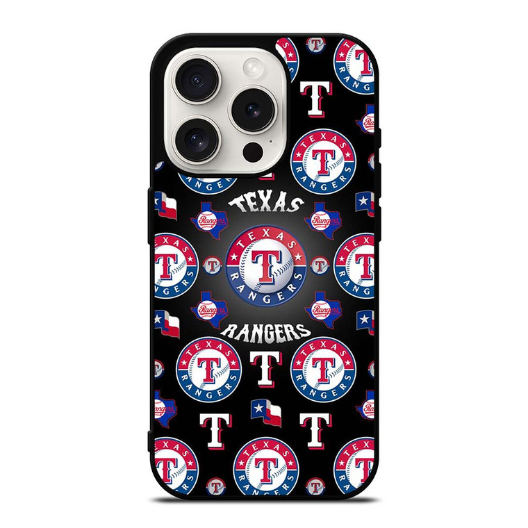 TEXAS RANGERS COLLAGE iPhone 15 Pro Case Cover