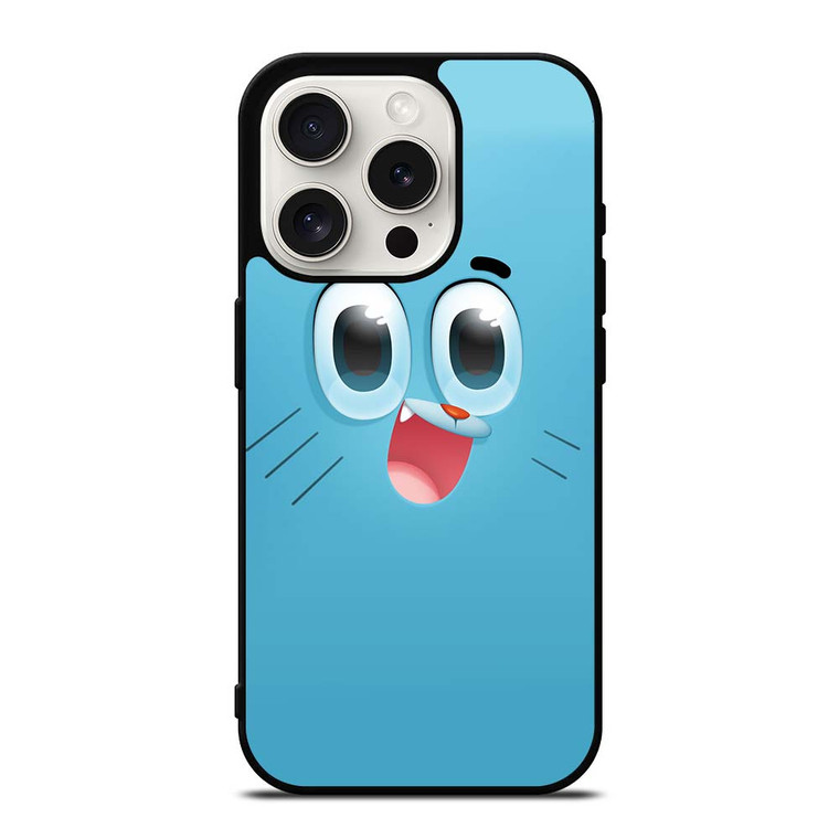 THE AMAZING WORLD OF GUMBALL CUTE FACE iPhone 15 Pro Case Cover