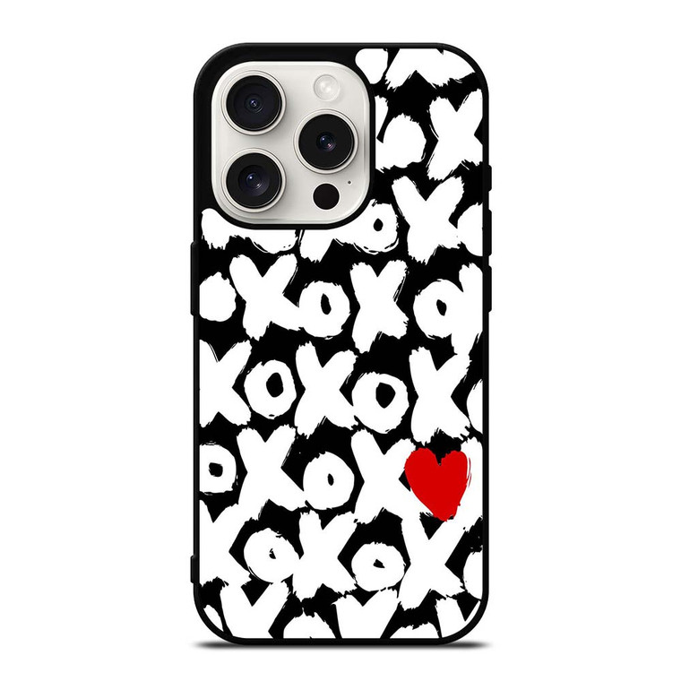 THE WEEKND XO LOGO COLLAGE iPhone 15 Pro Case Cover THE WEEKND XO LOGO COLLAGE iPhone 15 Pro Case Cover