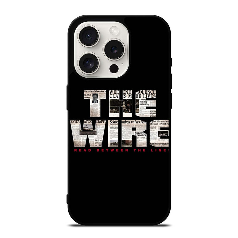 THE WIRE iPhone 15 Pro Case Cover