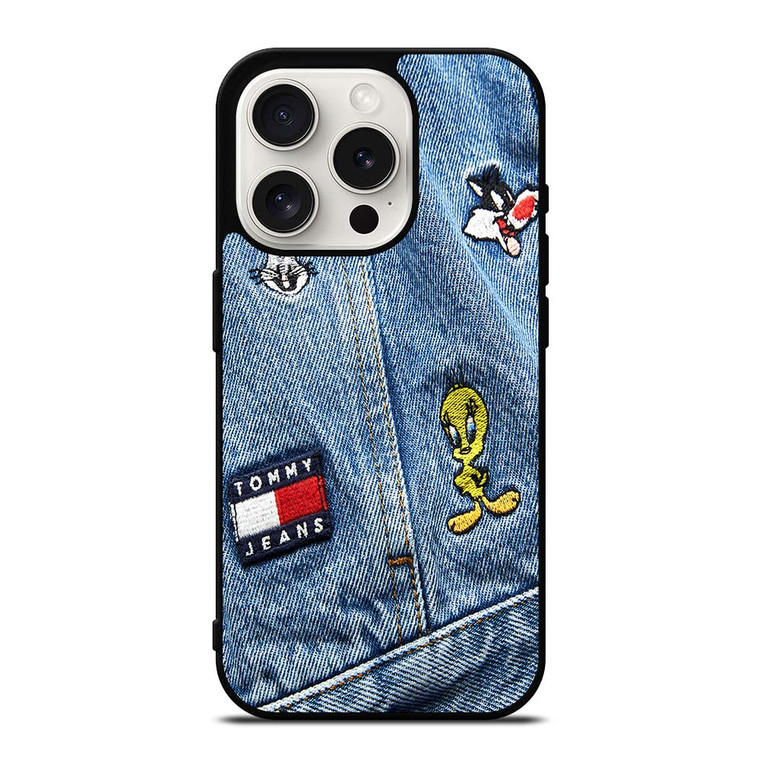 TOMMY HILFIGER LOONEY TUNES iPhone 15 Pro Case Cover