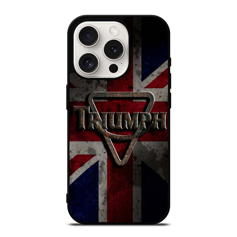 TRIUMPH MOTORCYCLE EMBLEM 2 iPhone 15 Pro Case Cover TRIUMPH MOTORCYCLE EMBLEM 2 iPhone 15 Pro Case Cover