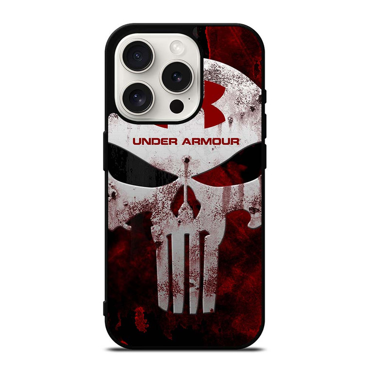 UNDER ARMOUR PUNISHER ART iPhone 15 Pro Case Cover