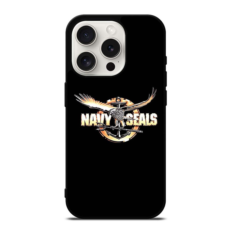 US NAVY SEALS GOLD SYMBOL iPhone 15 Pro Case Cover