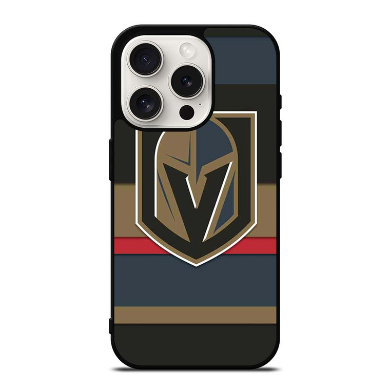 VEGAS GOLDEN KNIGHTS STRIPE iPhone 15 Pro Case Cover VEGAS GOLDEN KNIGHTS STRIPE iPhone 15 Pro Case Cover