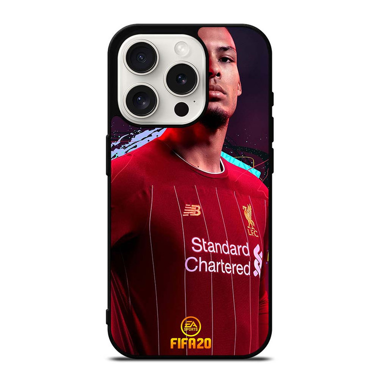 VIRGIL VAN DIJK LIVERPOOL FIFA 2020 iPhone 15 Pro Case Cover VIRGIL VAN DIJK LIVERPOOL FIFA 2020 iPhone 15 Pro Case Cover