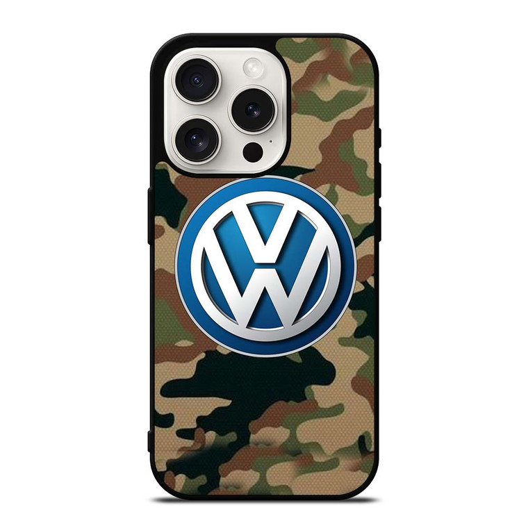 VW VOLKSWAGEN CAMO iPhone 15 Pro Case Cover VW VOLKSWAGEN CAMO iPhone 15 Pro Case Cover