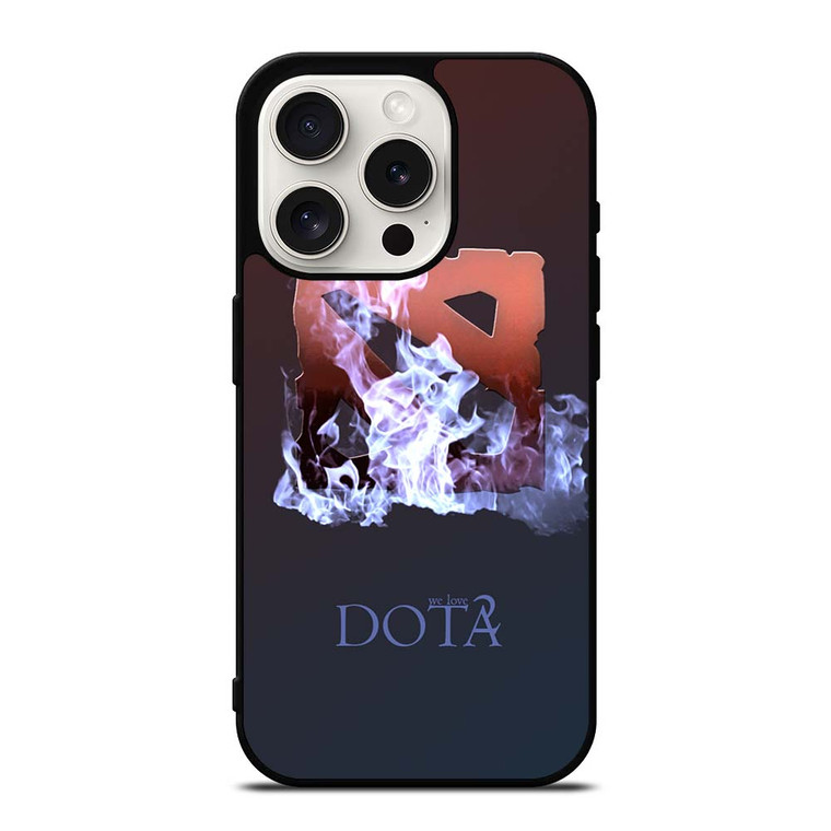 WE LOVE DOTA 2 iPhone 15 Pro Case Cover WE LOVE DOTA 2 iPhone 15 Pro Case Cover