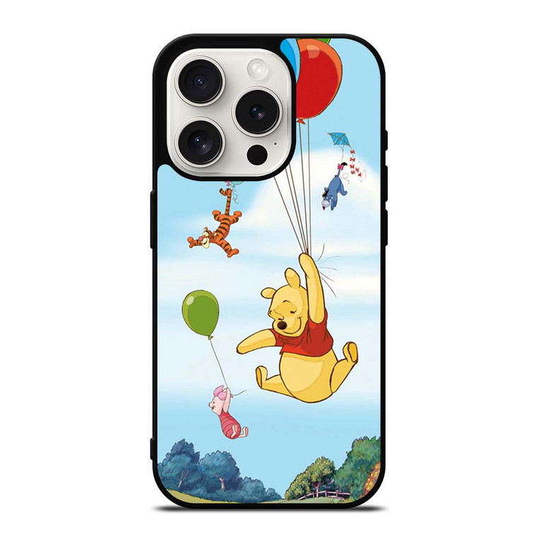 WINNIE THE POOH BALLOON iPhone 15 Pro Case Cover WINNIE THE POOH BALLOON iPhone 15 Pro Case Cover