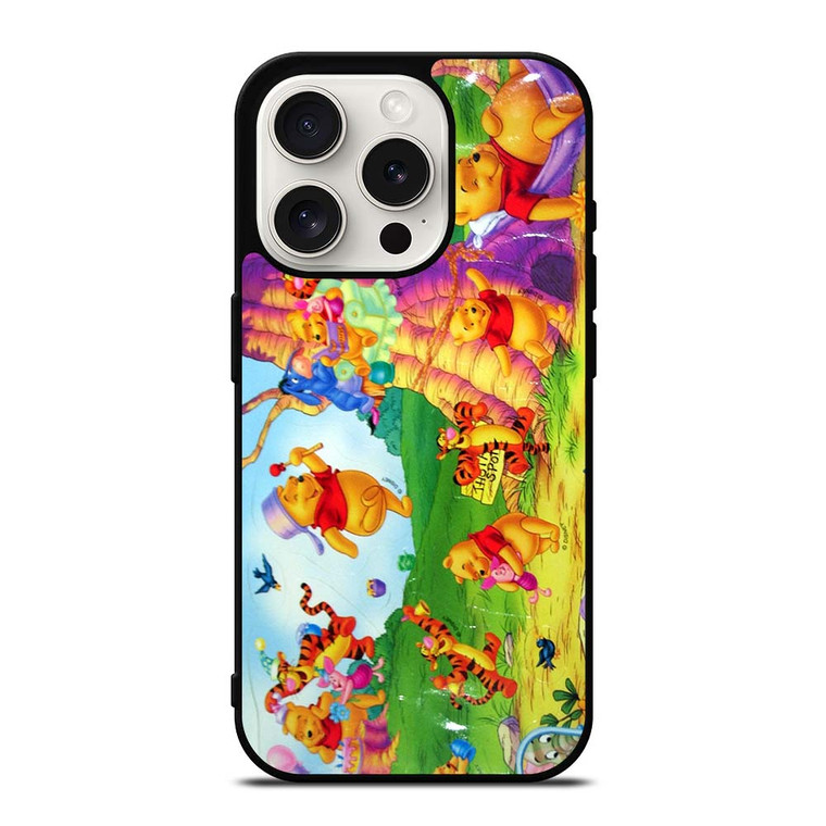WINNIE THE POOH Cartoon iPhone 15 Pro Case Cover WINNIE THE POOH Cartoon iPhone 15 Pro Case Cover