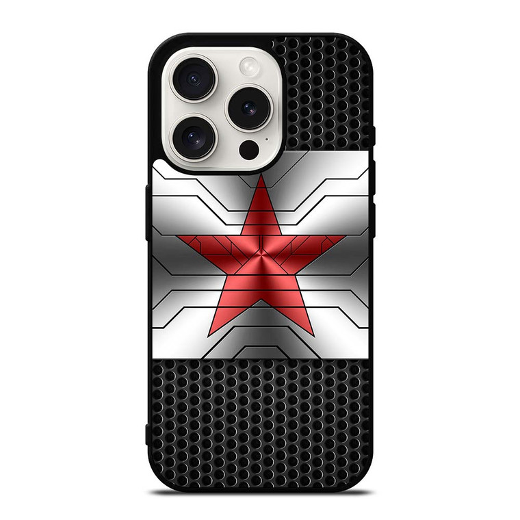 WINTER SOLDIER LOGO AVENGERS iPhone 15 Pro Case Cover WINTER SOLDIER LOGO AVENGERS iPhone 15 Pro Case Cover
