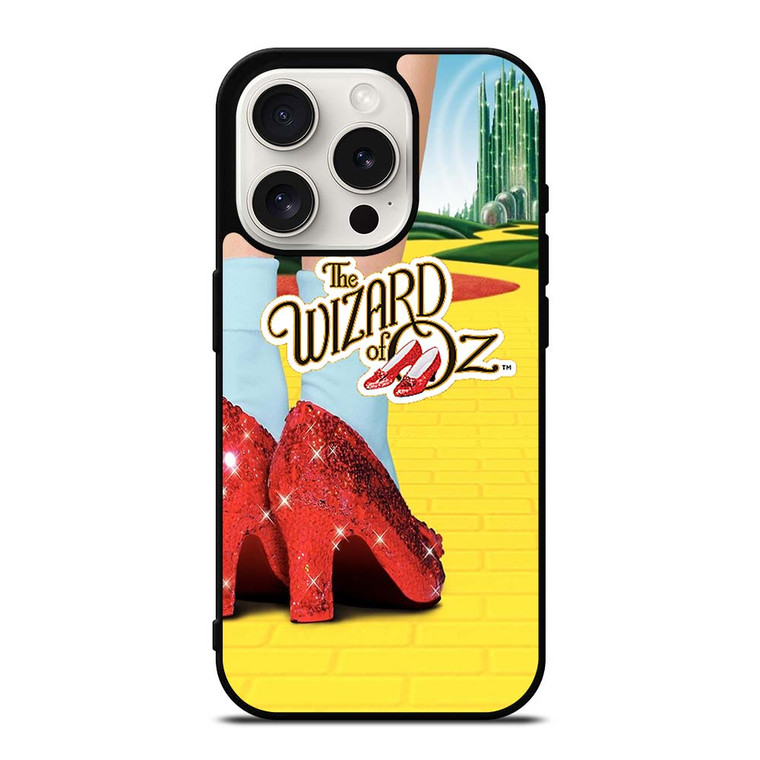 WIZARD OF OZ DOROTHY RED SLIPPERS iPhone 15 Pro Case Cover WIZARD OF OZ DOROTHY RED SLIPPERS iPhone 15 Pro Case Cover