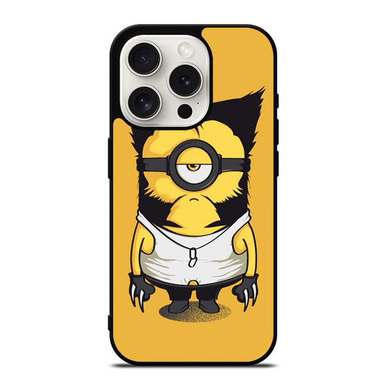 WOLVERINES MINION iPhone 15 Pro Case Cover WOLVERINES MINION iPhone 15 Pro Case Cover