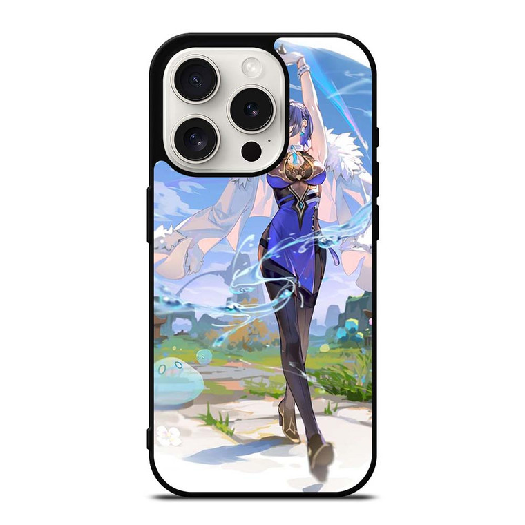YELAN GENSHIN IMPACT GAME iPhone 15 Pro Case Cover YELAN GENSHIN IMPACT GAME iPhone 15 Pro Case Cover