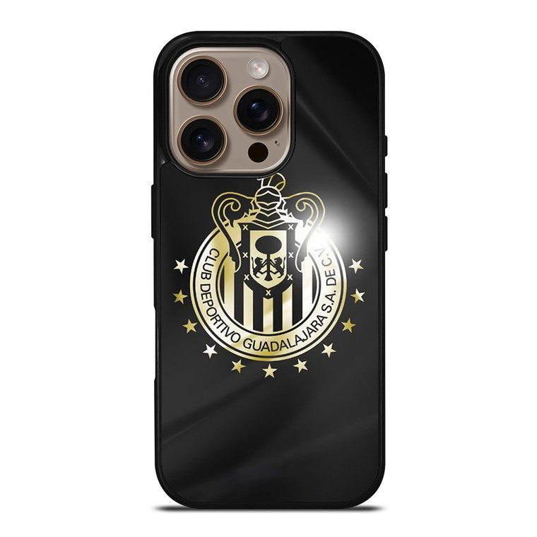 CHIVAS DE GUADALAJARA GOLD LOGO iPhone 16 Pro Case Cover