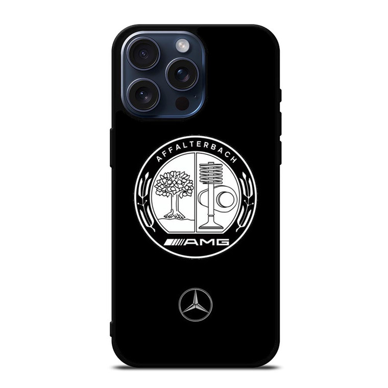 AMG MERCEDES BENZ AFFALTERBACH LOGO iPhone 15 Pro Max Case Cover