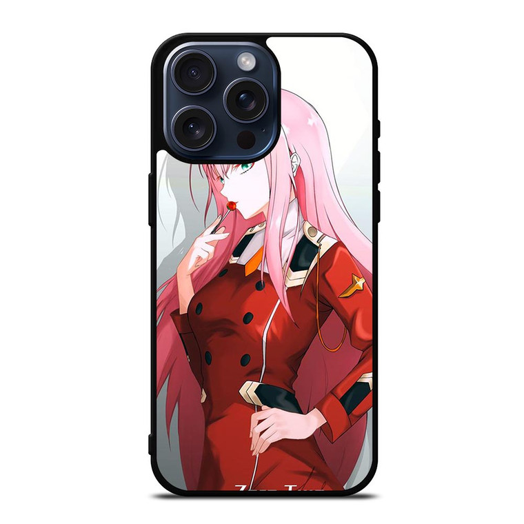 ANIME ZERO TWO DARLING IN THE FRANXX iPhone 15 Pro Max Case Cover