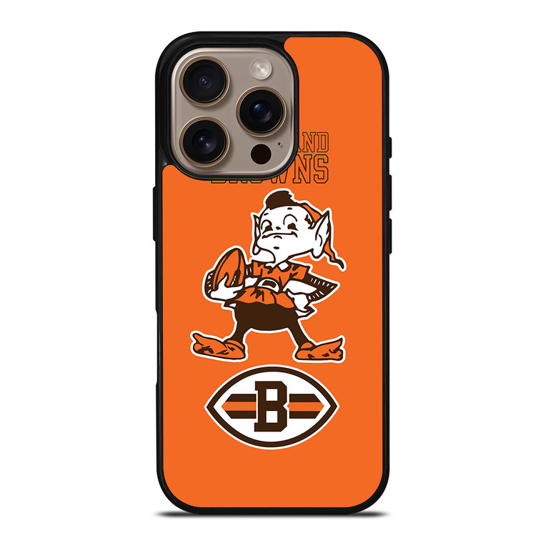 CLEVELAND BROWNS LOGO iPhone 16 Pro Case Cover