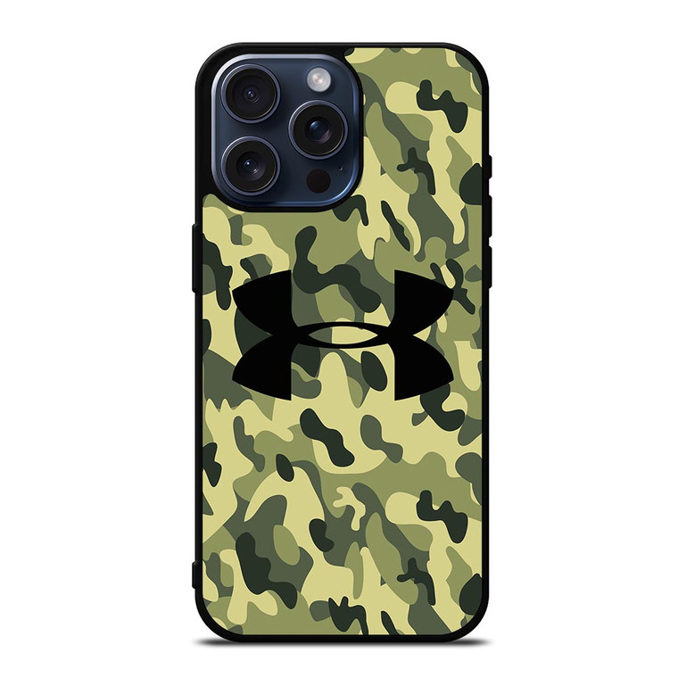 CAMO BAPE UNDER ARMOUR iPhone 15 Pro Max Case Cover
