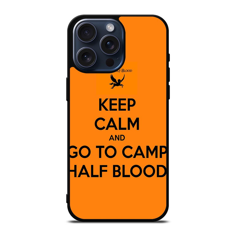 CAMP HALF BLOOD iPhone 15 Pro Max Case Cover CAMP HALF BLOOD iPhone 15 Pro Max Case Cover