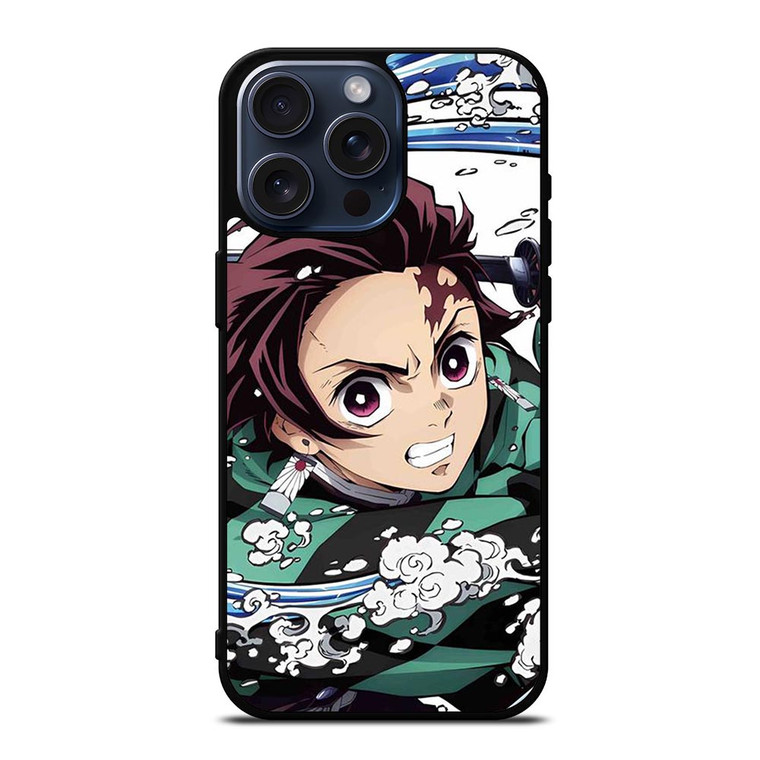 DEMON SLAYER KIMETSU NO YAIBA TANJIRO KAMADO WATER iPhone 15 Pro Max Case Cover