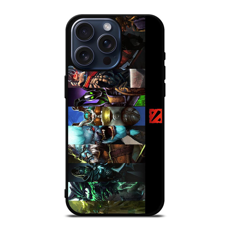 DOTA 2 HEROES iPhone 15 Pro Max Case Cover