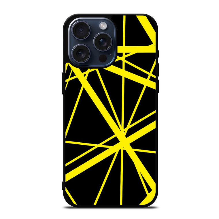 EDDIE VAN HALEN GUITAR YELLOW iPhone 15 Pro Max Case Cover EDDIE VAN HALEN GUITAR YELLOW iPhone 15 Pro Max Case Cover