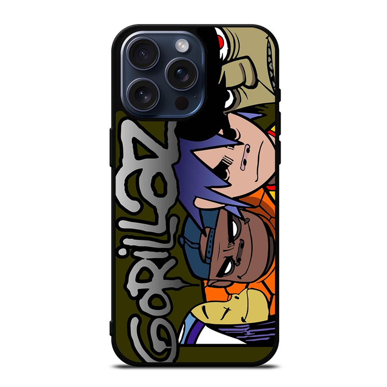 GORILLAZ iPhone 15 Pro Max Case Cover GORILLAZ iPhone 15 Pro Max Case Cover