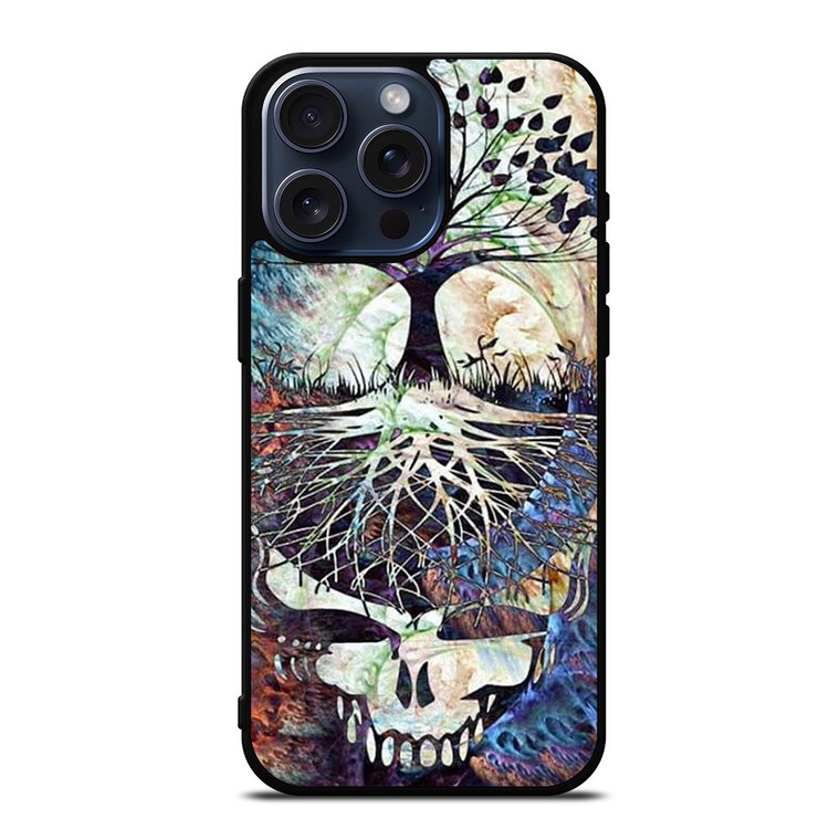GRATEFUL DEAD TREE LOGO iPhone 15 Pro Max Case Cover