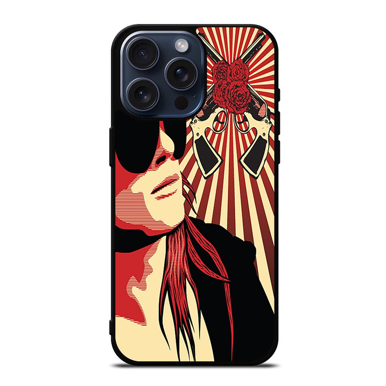 GUNS N ROSES AXL iPhone 15 Pro Max Case Cover
