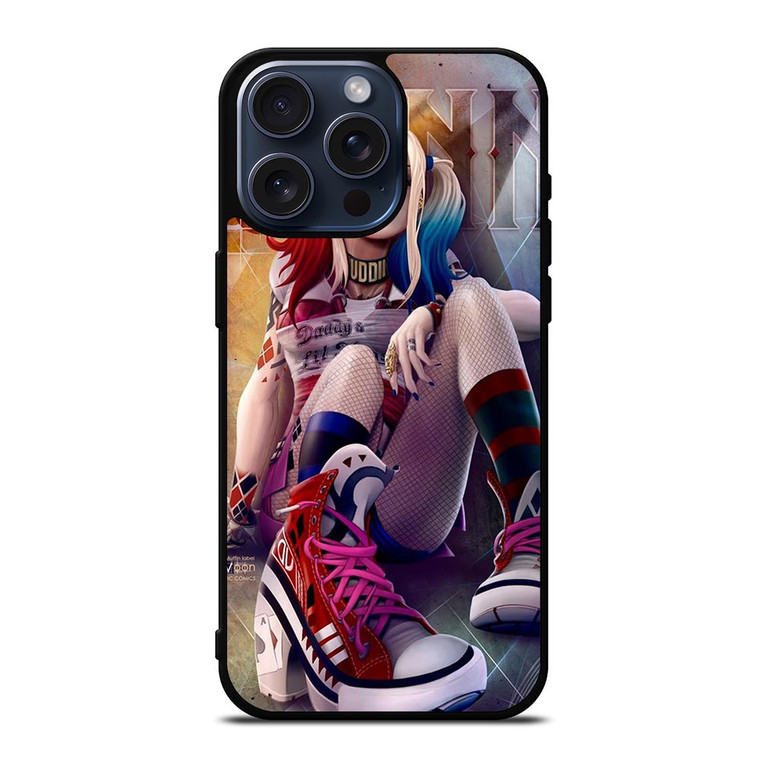 HARLEY QUINN DC iPhone 15 Pro Max Case Cover HARLEY QUINN DC iPhone 15 Pro Max Case Cover
