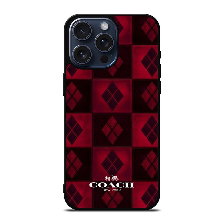HARLEY QUINN LOGO COACH NEW YORK ICON iPhone 15 Pro Max Case Cover HARLEY QUINN LOGO COACH NEW YORK ICON iPhone 15 Pro Max Case Cover