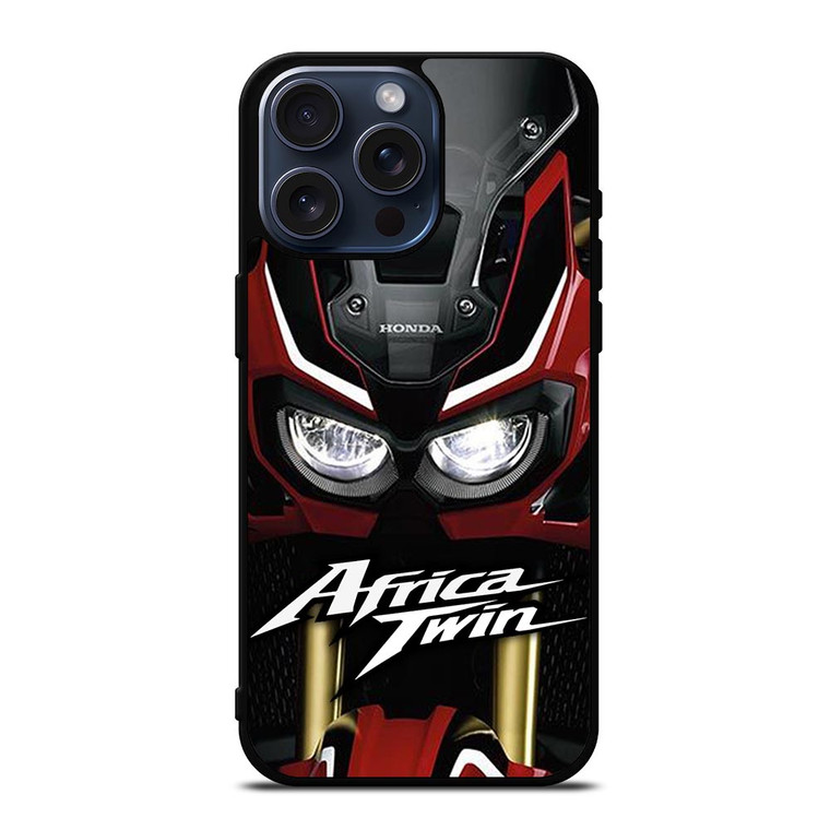 HONDA AFRICA TWIN FRONT VIEW iPhone 15 Pro Max Case Cover