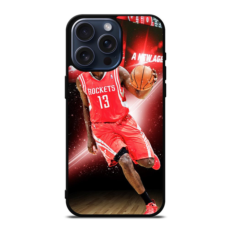 HOUSTON ROCKETS JAMES HARDEN iPhone 15 Pro Max Case Cover HOUSTON ROCKETS JAMES HARDEN iPhone 15 Pro Max Case Cover