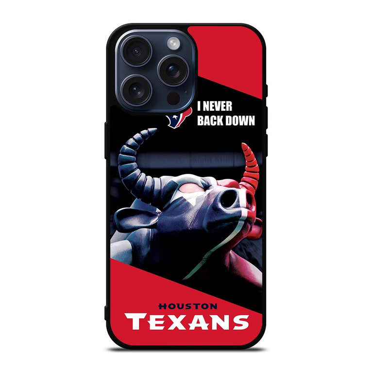 HOUSTON TEXANS 2 iPhone 15 Pro Max Case Cover HOUSTON TEXANS 2 iPhone 15 Pro Max Case Cover