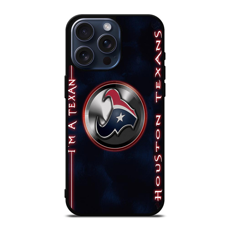 HOUSTON TEXANS iPhone 15 Pro Max Case Cover HOUSTON TEXANS iPhone 15 Pro Max Case Cover