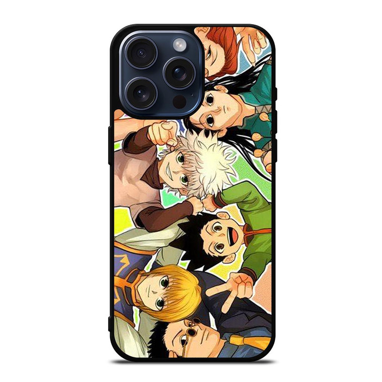 HUNTER X HUNTER ANIME CHARACTER iPhone 15 Pro Max Case Cover HUNTER X HUNTER ANIME CHARACTER iPhone 15 Pro Max Case Cover