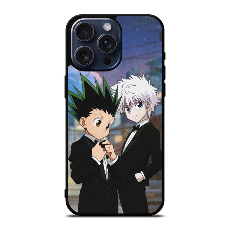 HUNTER X HUNTER GON AND KILLUA iPhone 15 Pro Max Case Cover HUNTER X HUNTER GON AND KILLUA iPhone 15 Pro Max Case Cover