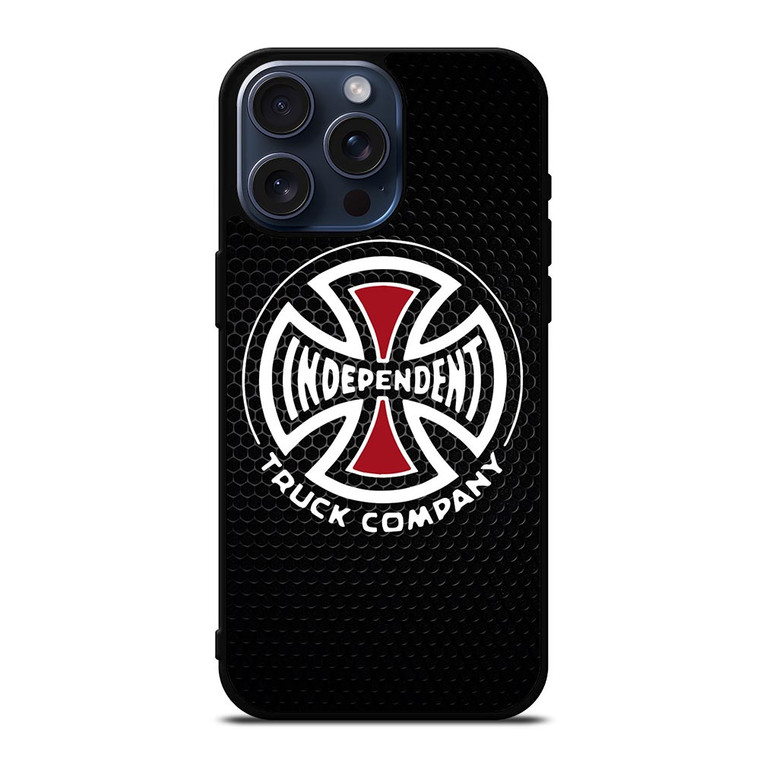 INDEPENDENT TRUCK COMPANY METAL LOGO iPhone 15 Pro Max Case Cover INDEPENDENT TRUCK COMPANY METAL LOGO iPhone 15 Pro Max Case Cover