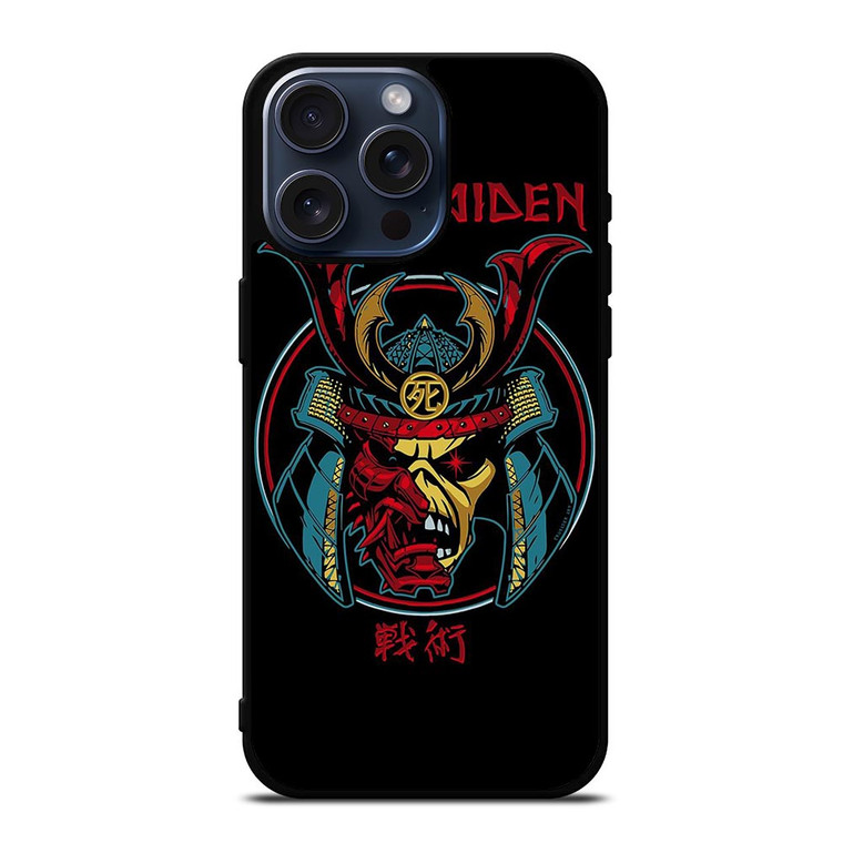 IRON MAIDEN ICON EDDIE THE SAMURAI iPhone 15 Pro Max Case Cover IRON MAIDEN ICON EDDIE THE SAMURAI iPhone 15 Pro Max Case Cover