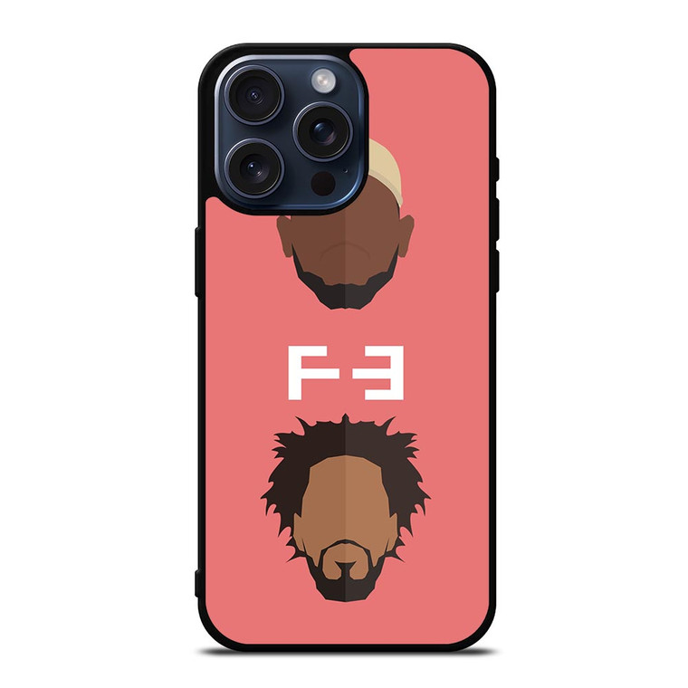 J COLE KENDRICK LAMAR iPhone 15 Pro Max Case Cover J COLE KENDRICK LAMAR iPhone 15 Pro Max Case Cover