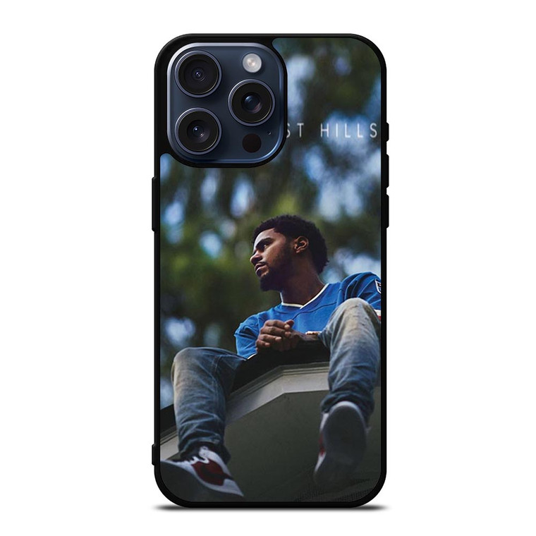 J. COLE FOREST HILLS iPhone 15 Pro Max Case Cover J. COLE FOREST HILLS iPhone 15 Pro Max Case Cover