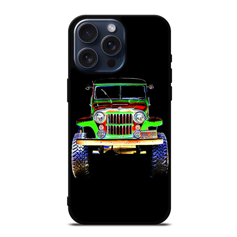 JEEP ART iPhone 15 Pro Max Case Cover