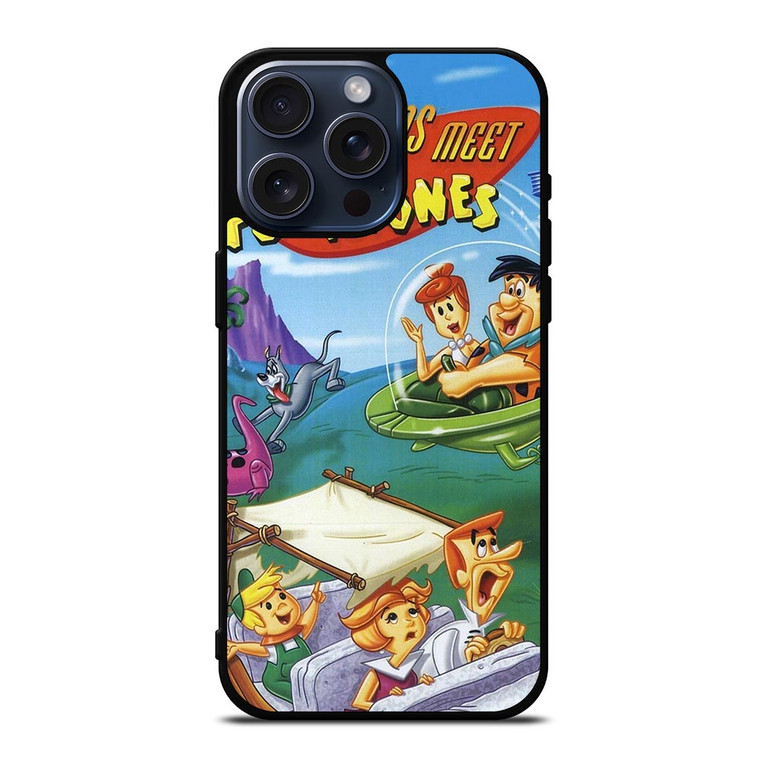 JETSONS MEET FLINTSTONES iPhone 15 Pro Max Case Cover