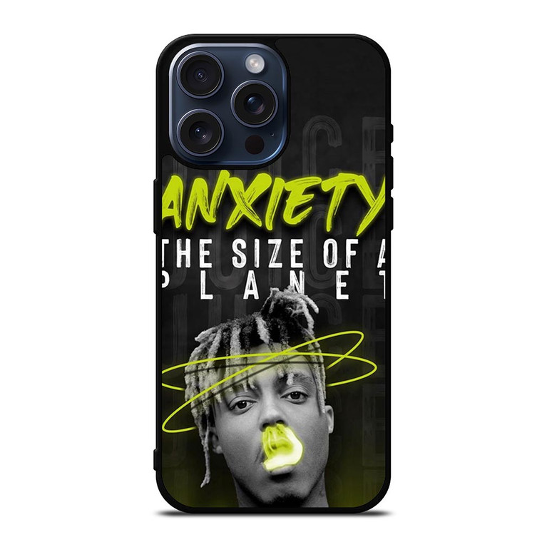 JUICE WRLD RAPPER ANXIETY iPhone 15 Pro Max Case Cover